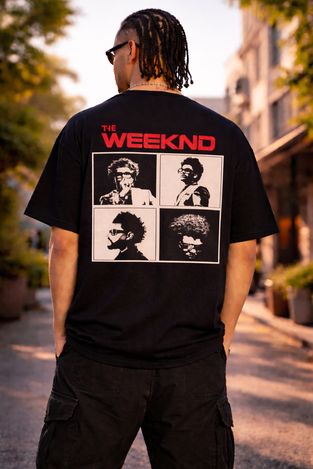 The Weekend – Black Oversized T-Shirt